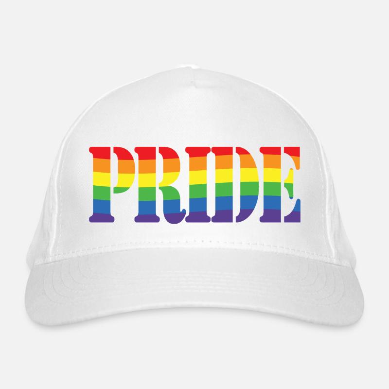 Rainbow Pride Bio-Baseballkappe
