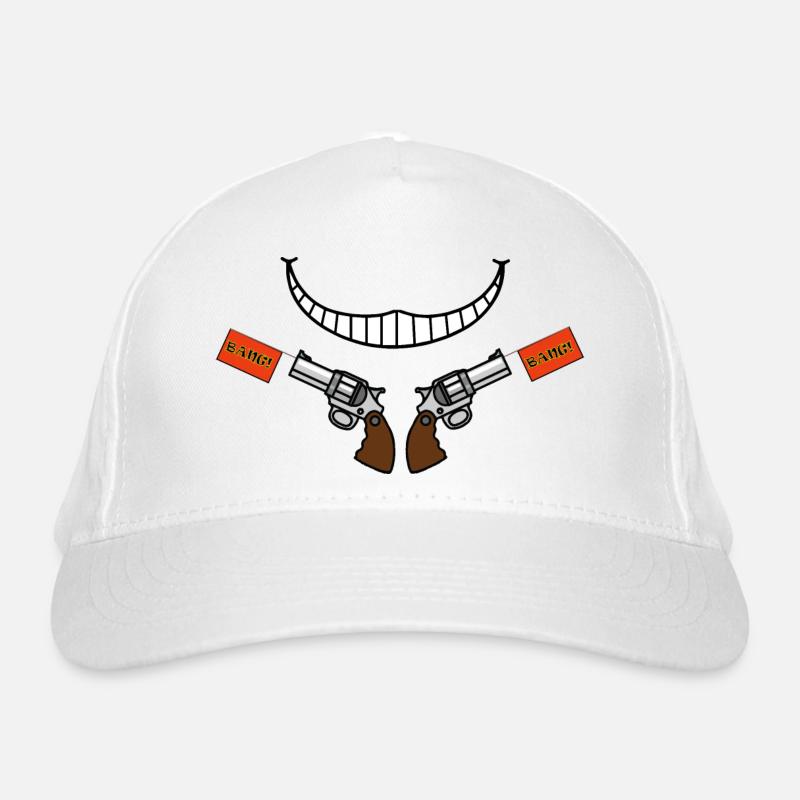 Lächeln gun Bio-Baseballkappe