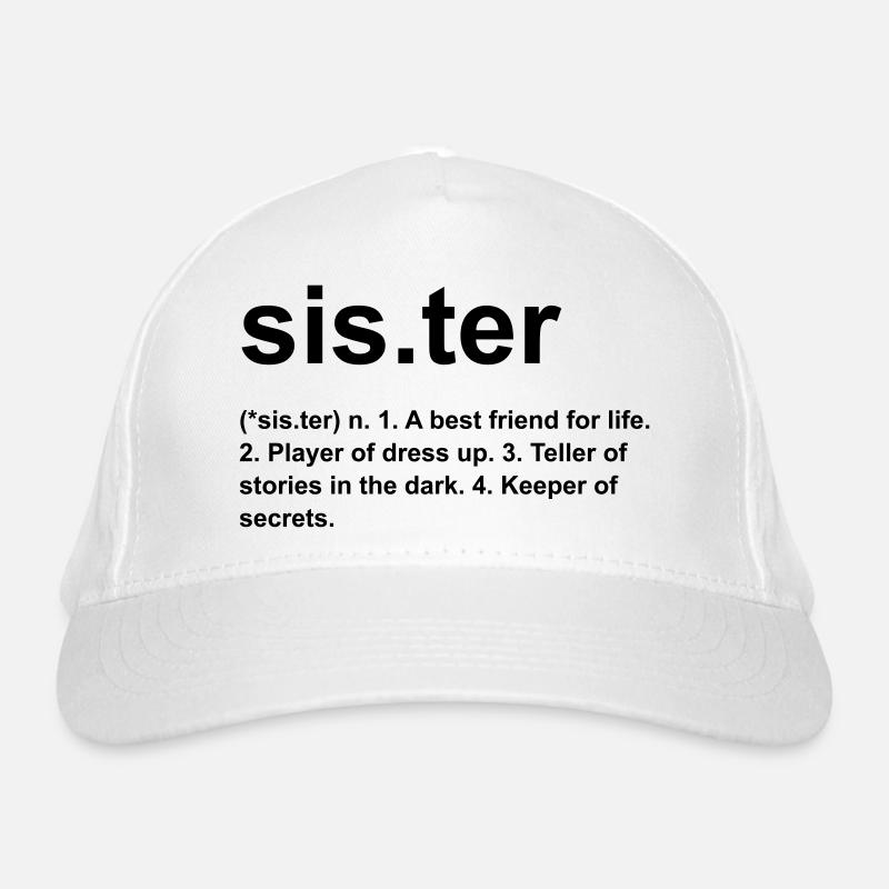 sister Casquette classique bio