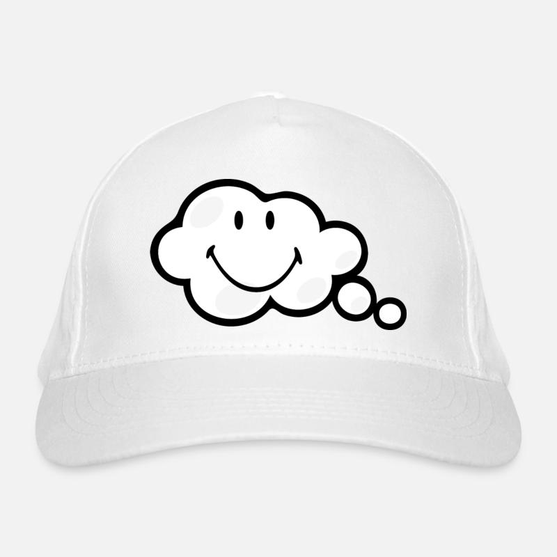 Smiley Think Bubble Casquette classique bio