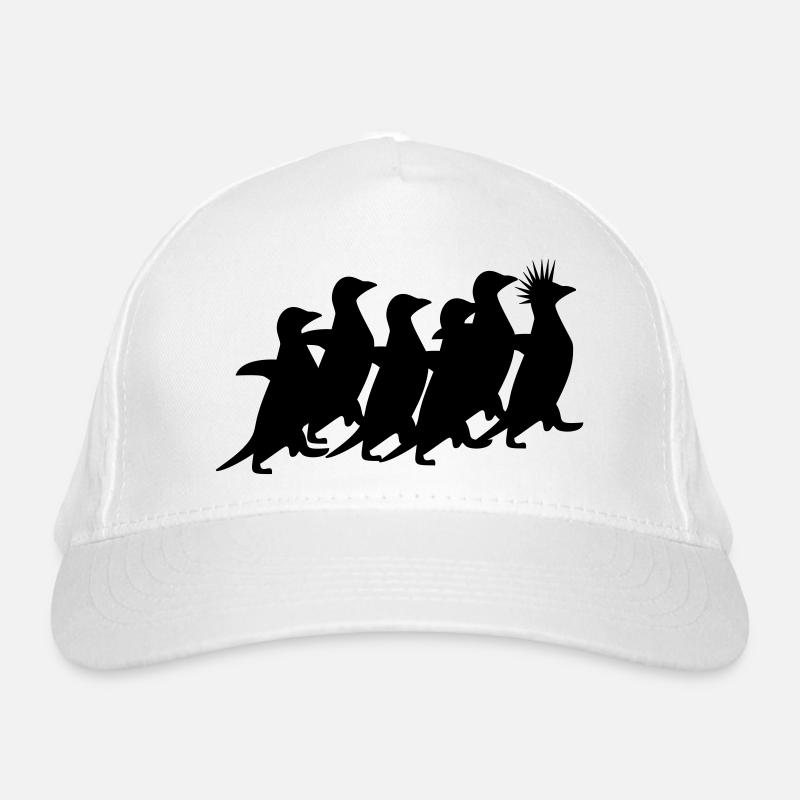 Pinguine Rudel Bio-Baseballkappe