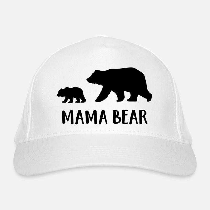 Mama Bear Bio-Baseballkappe