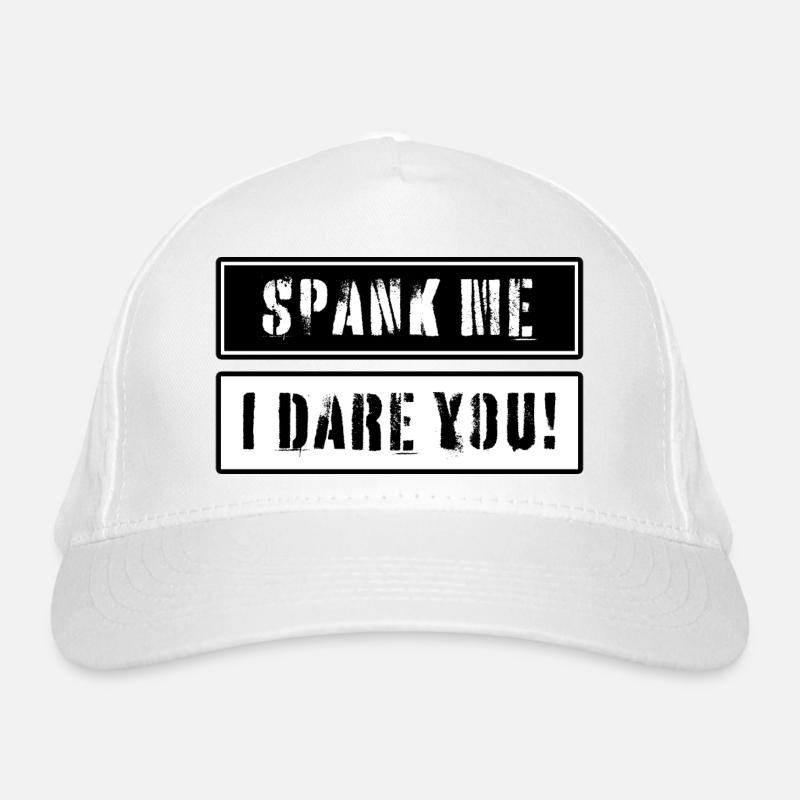 Spankme je vous mets au défi de texter Casquette classique bio