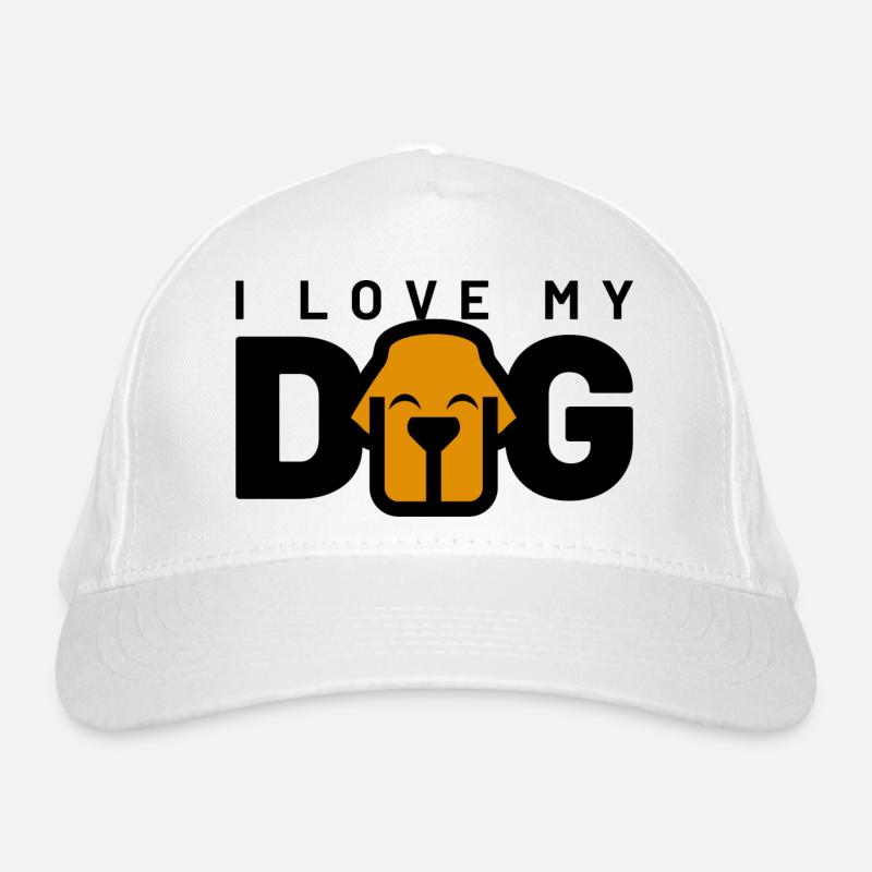 J’AIME MON CHIEN Casquette classique bio