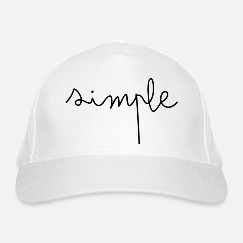 Simple Casquette classique bio
