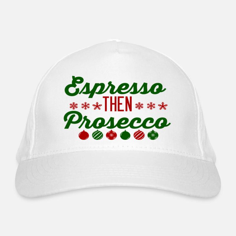 Espresso puis Prosecco Casquette classique bio