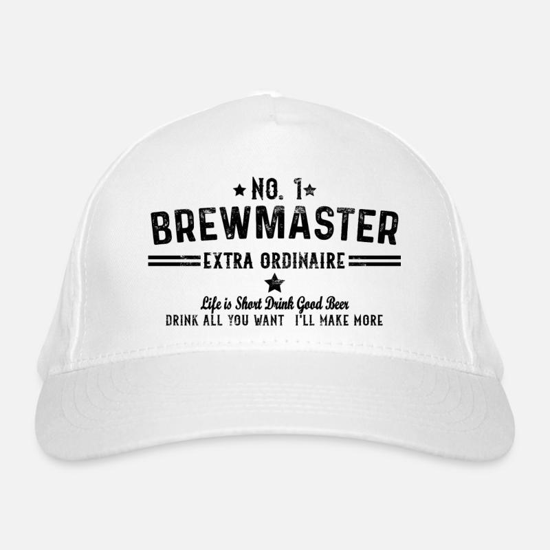 Brewmaster Drink All You Want I'll Make More Homeb Bio-Baseballkappe