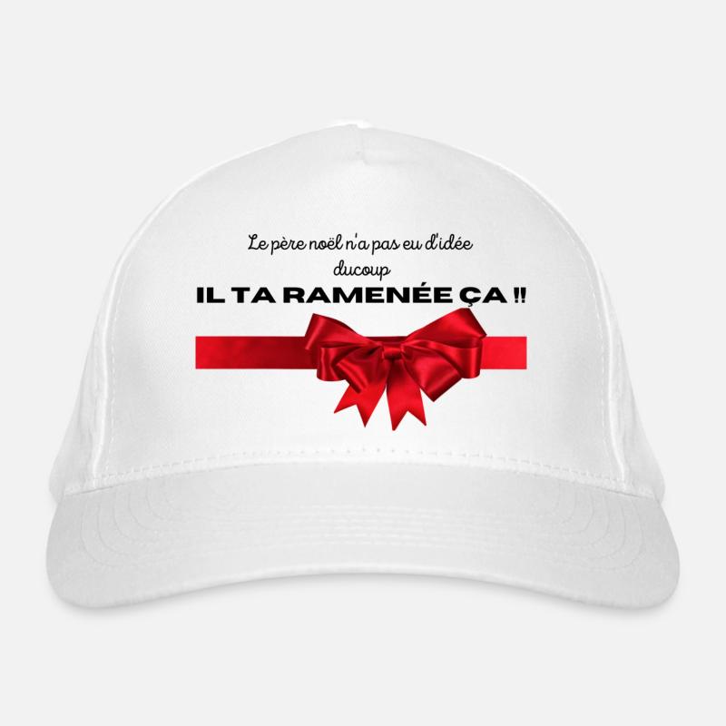Cadeau de noël Casquette classique bio