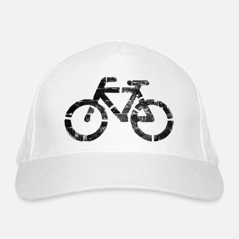 Vélo noir Casquette classique bio