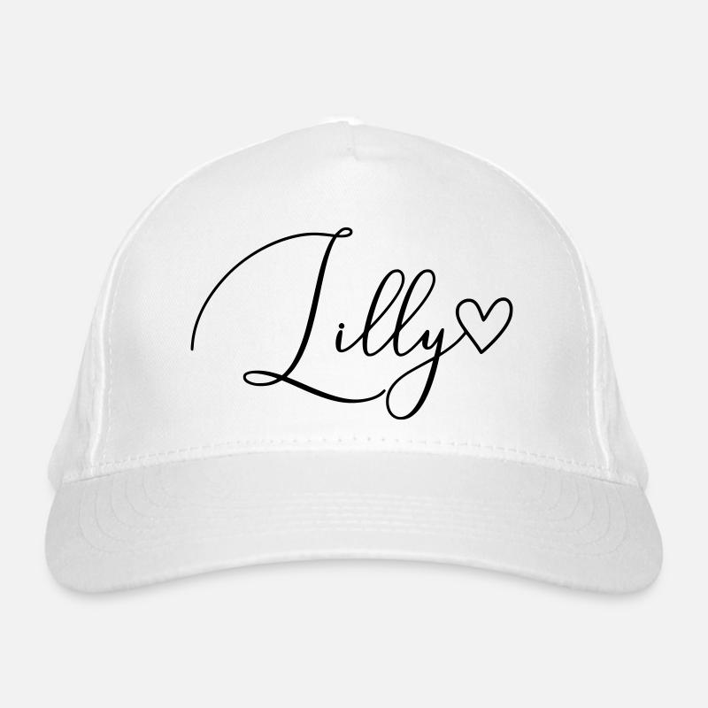 Lilly Name Vorname Mädchen Bio-Baseballkappe
