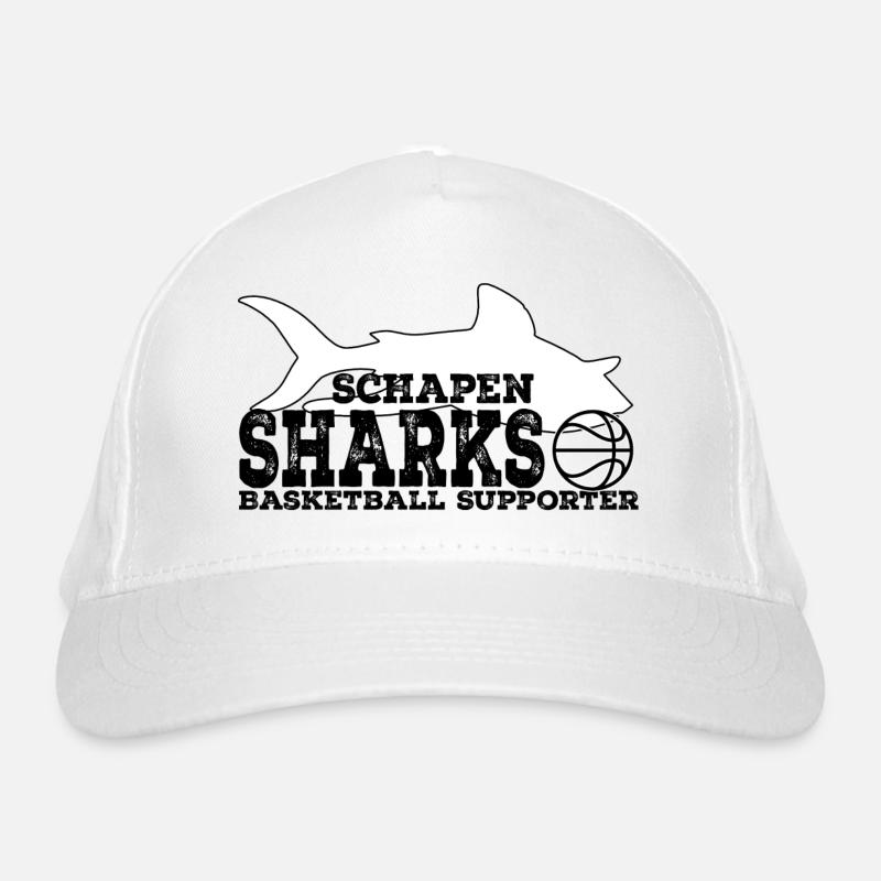 Sharks Supporter WHITE Rust Bio-Baseballkappe