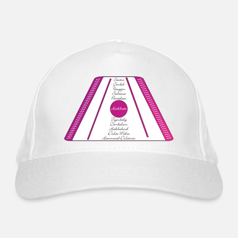 dulcimer pourpre rose Casquette classique bio