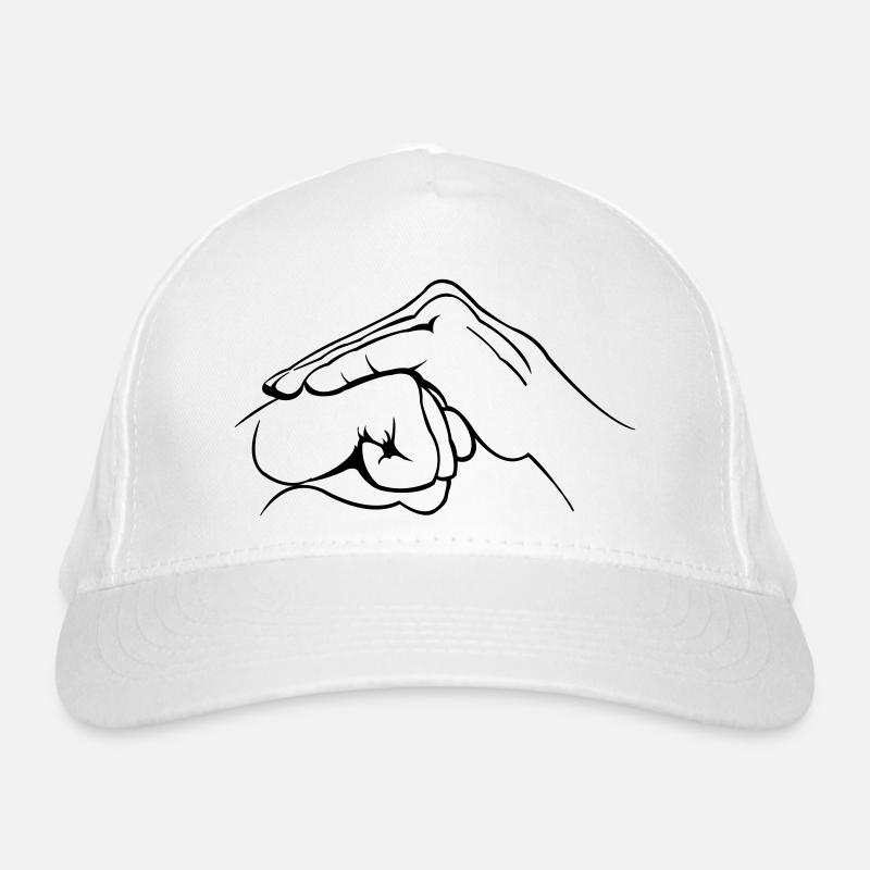 Hand Fist Organic Baseball Cap