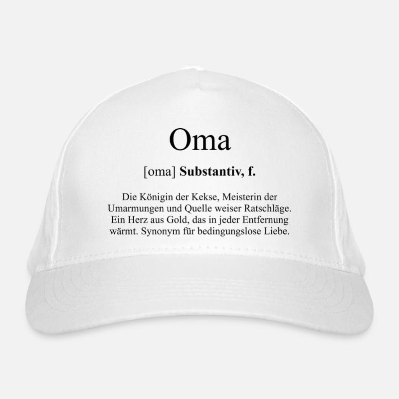 Oma Definition Dictionary Bio-Baseballkappe