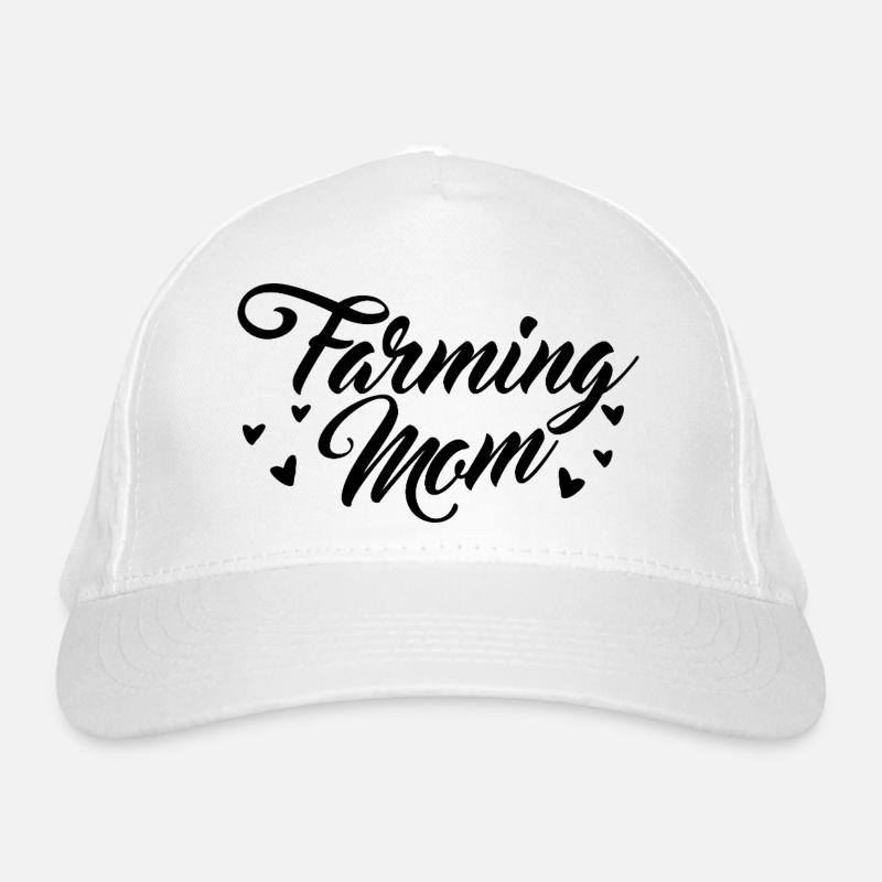 Bauernhof Mutter Bio-Baseballkappe