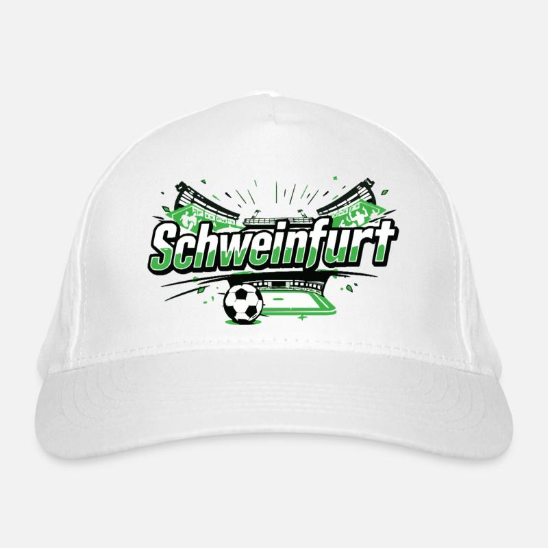 Conception du stade de football de Schweinfurt Casquette classique bio