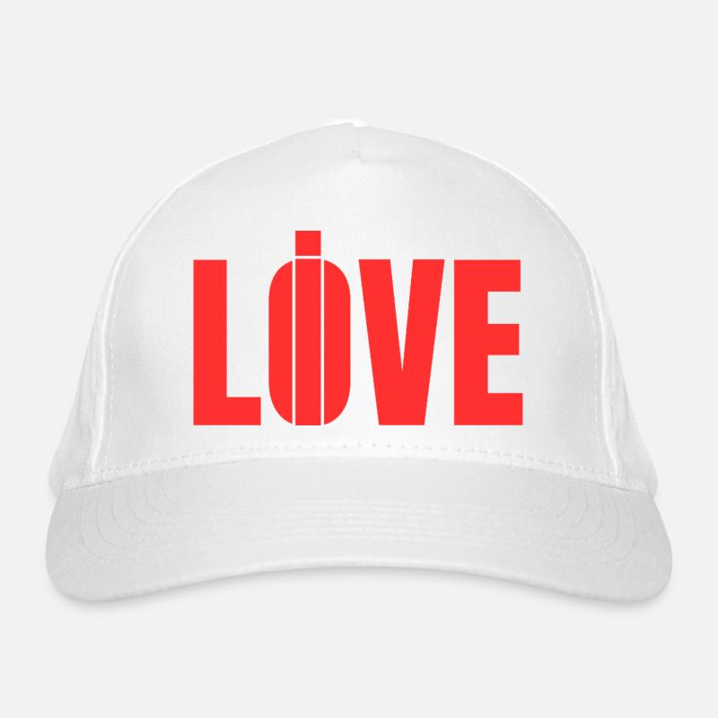 Leben oder lieben Bio-Baseballkappe