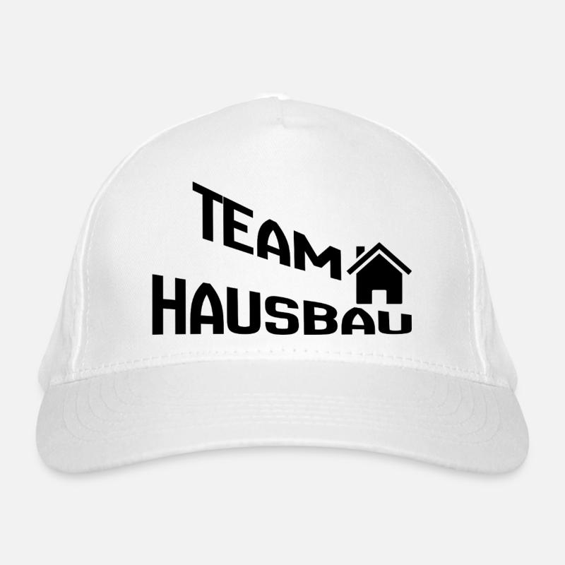 Team Hausbau Bio-Baseballkappe