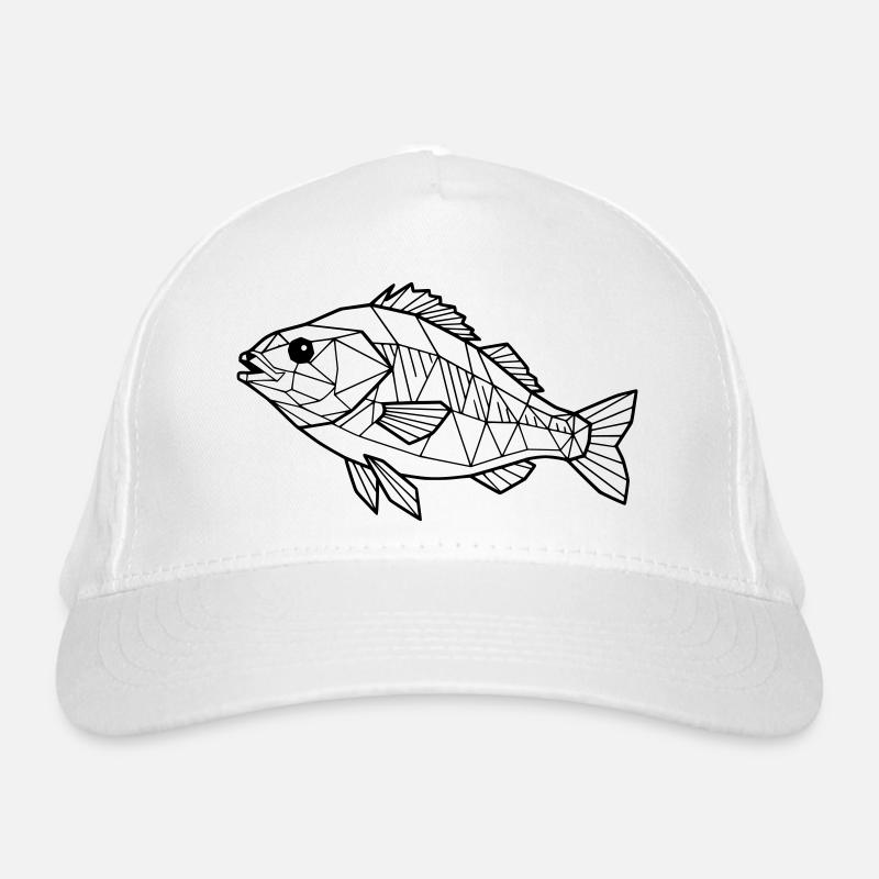 Geometric Perch Low Poly Organic Baseball Cap