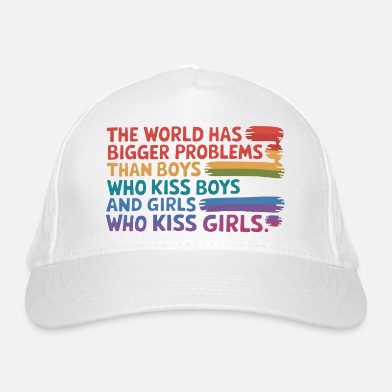 Le monde a des problèmes plus importants - Déclaration LGBTQ Casquette classique bio