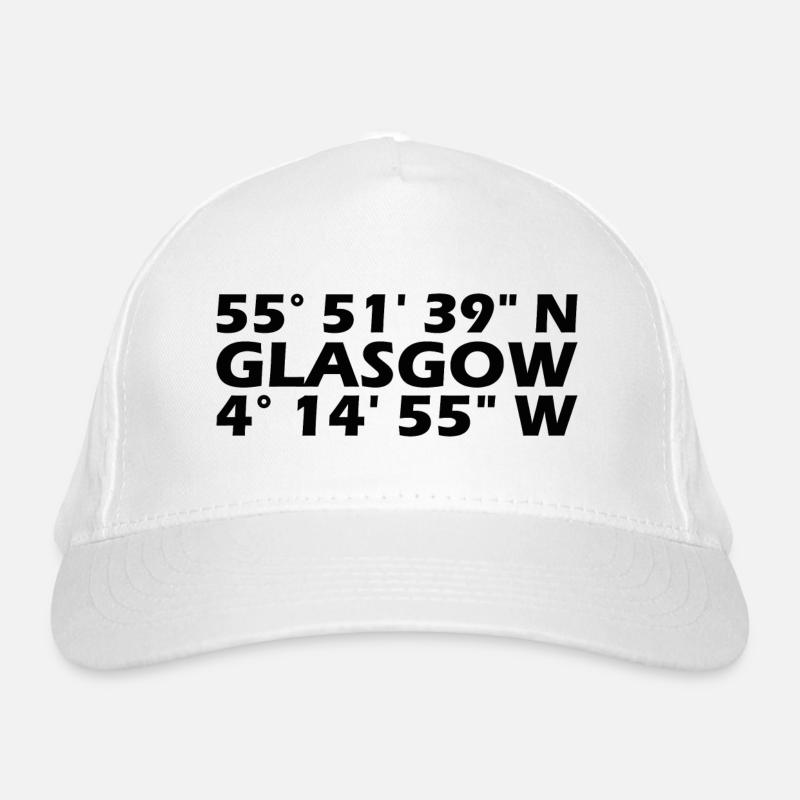 Coordonnées de Glasgow Casquette classique bio