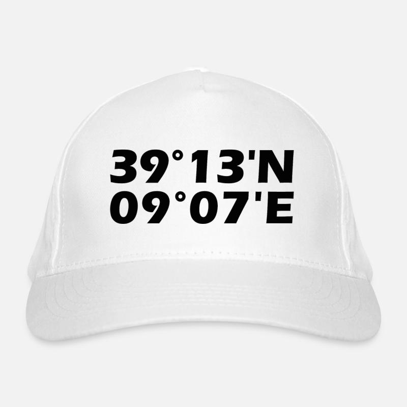 Coordonnées de Cagliari Casquette classique bio