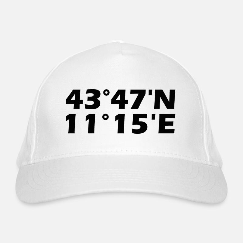 Florence Coordinates Organic Baseball Cap