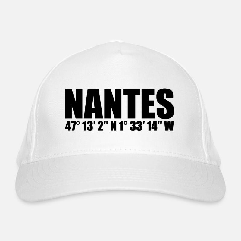 Nantes Coordinates Organic Baseball Cap