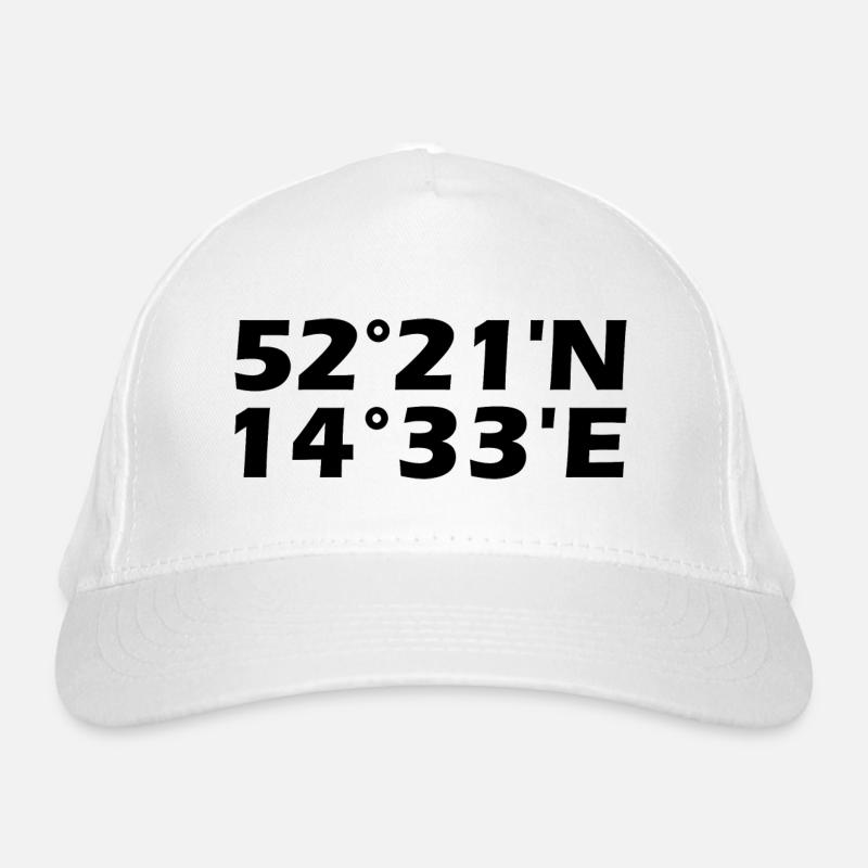 Coordonnées de Francfort (Oder) Casquette classique bio