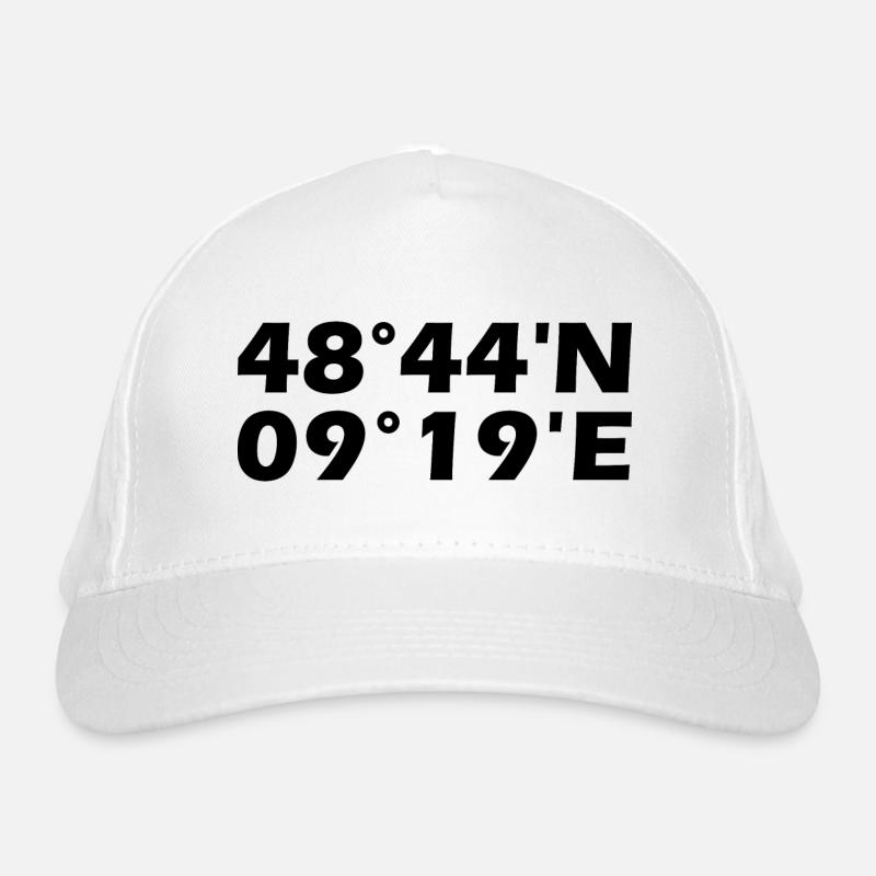 Esslingen am Neckar coordinates Organic Baseball Cap