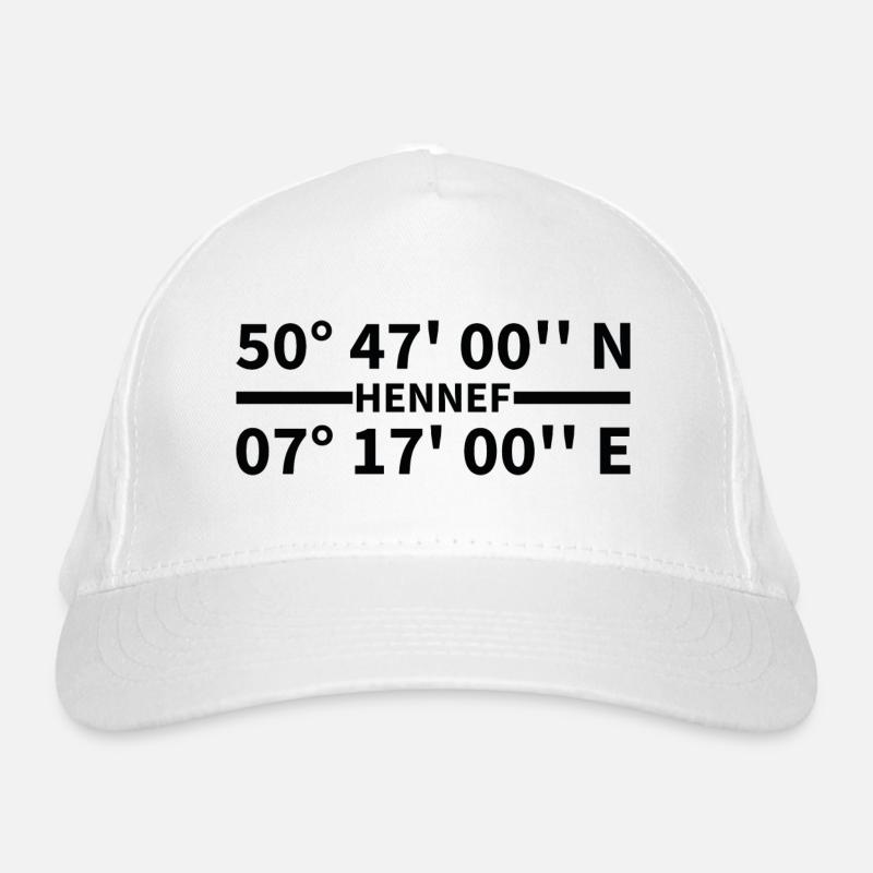 Coordonnées Hennef Casquette classique bio