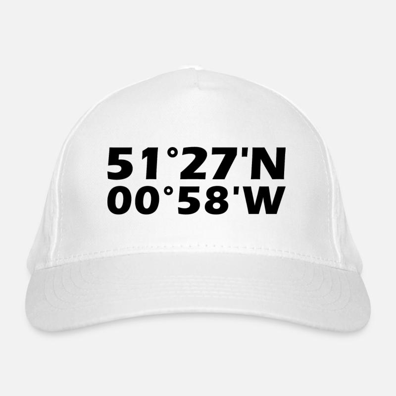 Coordonnées de lecture Casquette classique bio