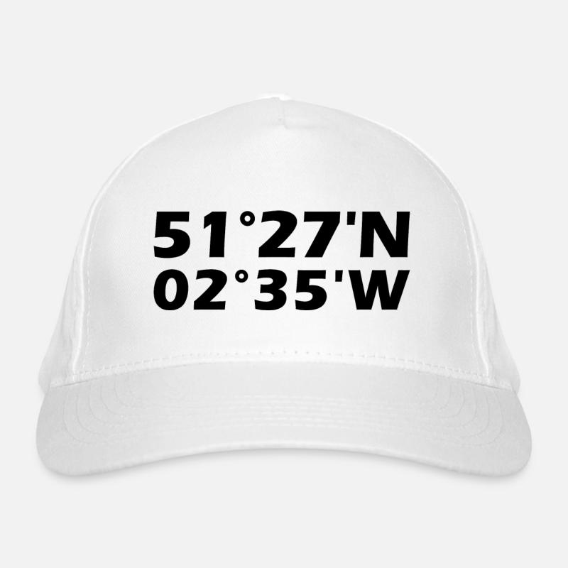 Coordonnées bristol Casquette classique bio