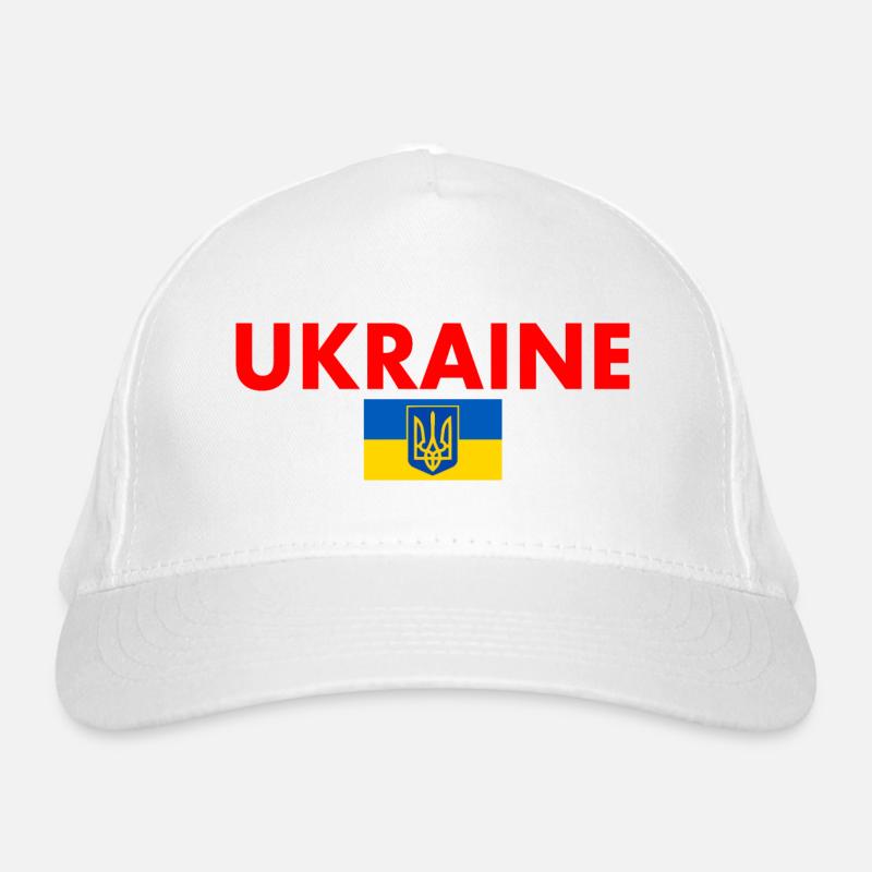 Ukraine Organic Baseball Cap