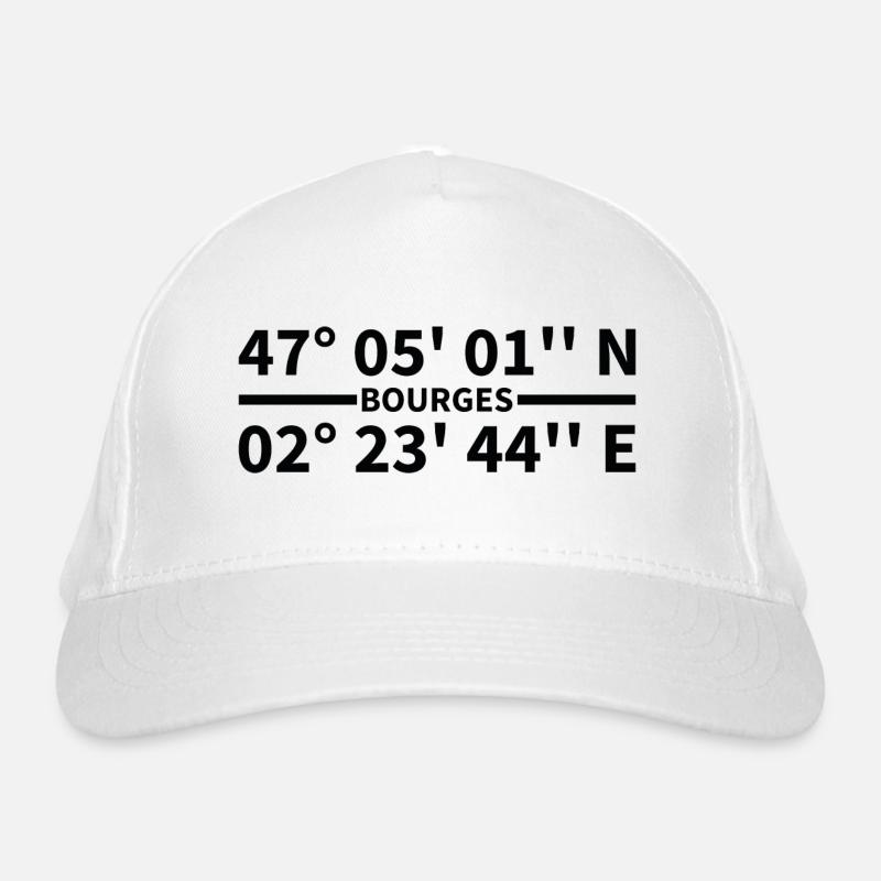 Coordonnées de Bourges Casquette classique bio