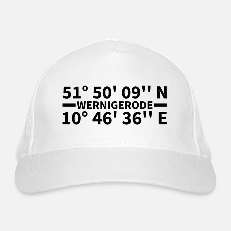 Wernigerode Koordinaten Bio-Baseballkappe