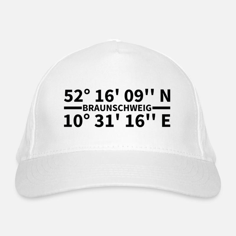 Braunschweig coordinates Organic Baseball Cap