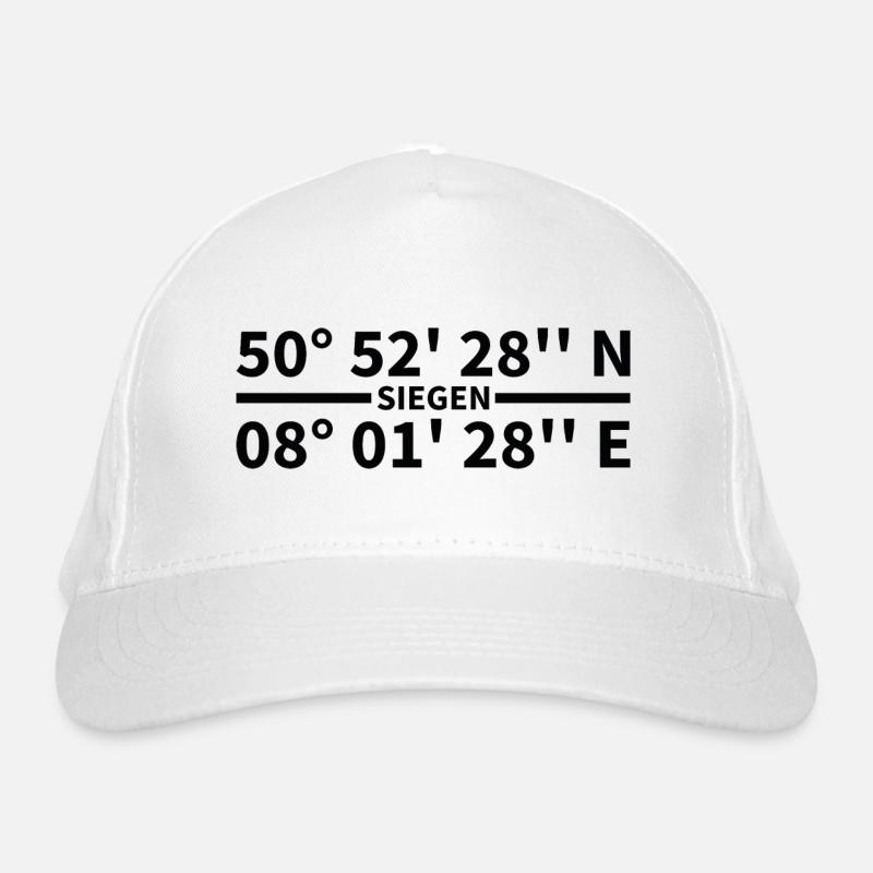 Coordonnées siegen Casquette classique bio