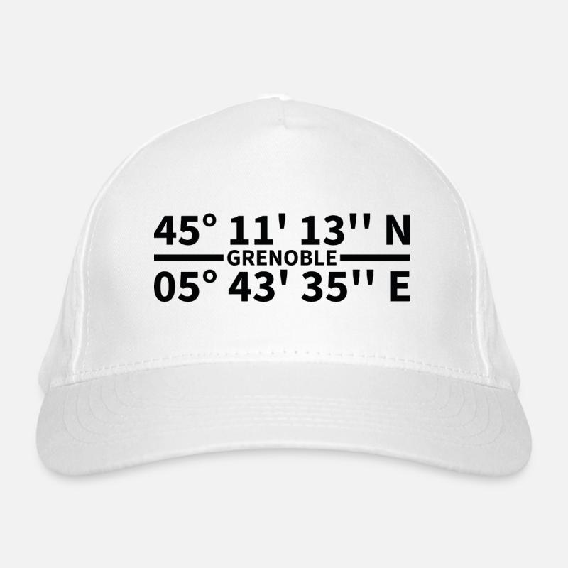 Coordonnées de Grenoble Casquette classique bio