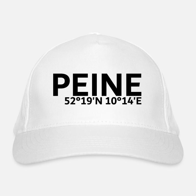 Peine coordinates Organic Baseball Cap