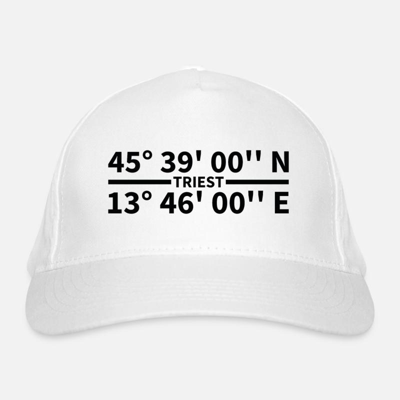Coordonnées de Trieste Casquette classique bio