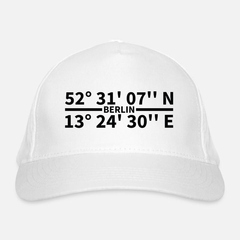 Coordonnées de Berlin Casquette classique bio
