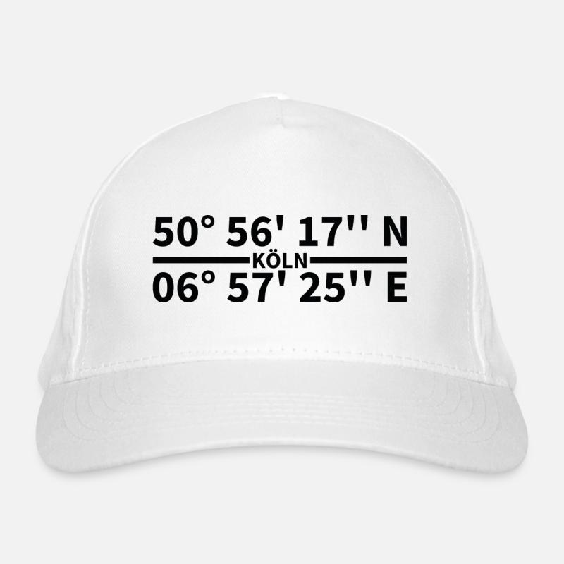 Coordonnées de Cologne Casquette classique bio