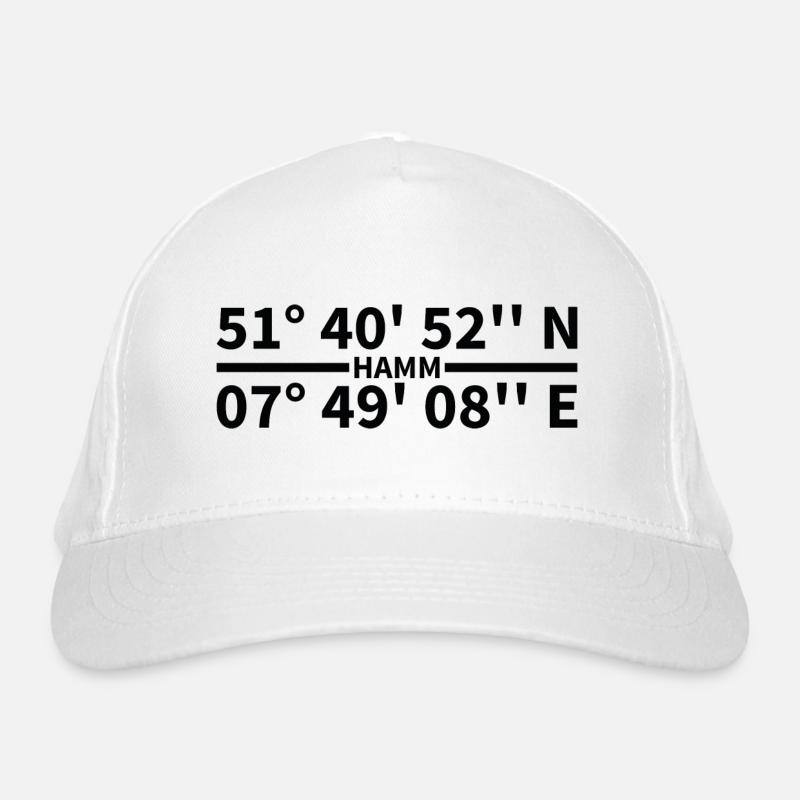 Hamm coordinates Organic Baseball Cap