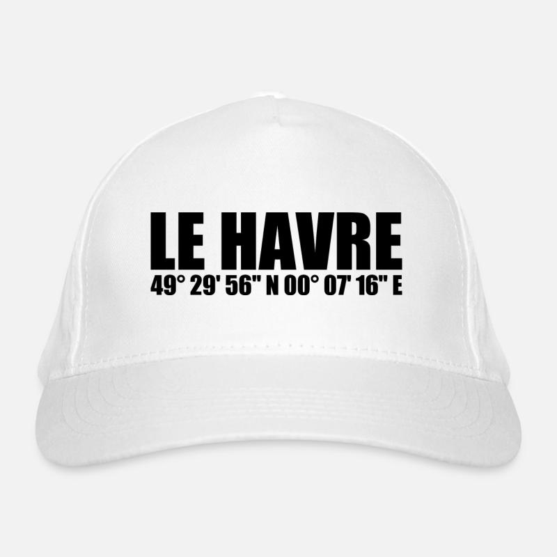 Coordonnées du Havre Casquette classique bio