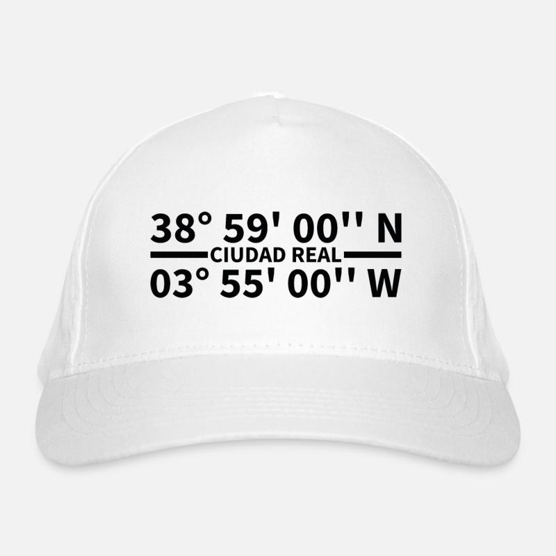 Coordonnées de Ciudad Real Casquette classique bio