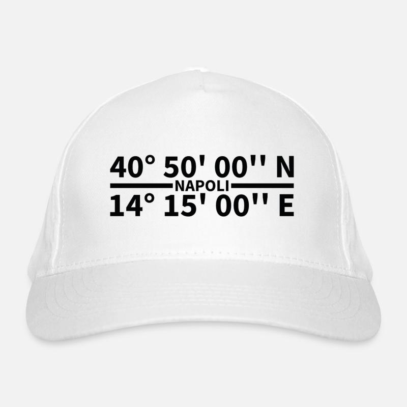 Coordonnées de Naples Casquette classique bio