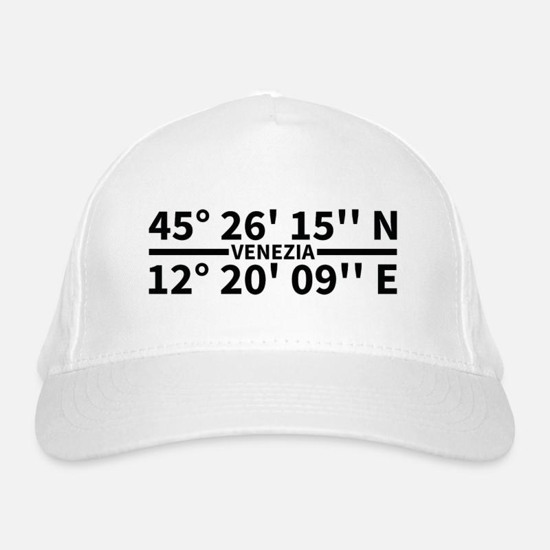 Venezia coordinates Organic Baseball Cap