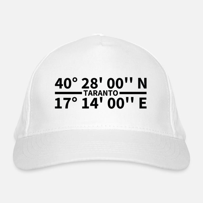 Coordonnées de Tarente Casquette classique bio
