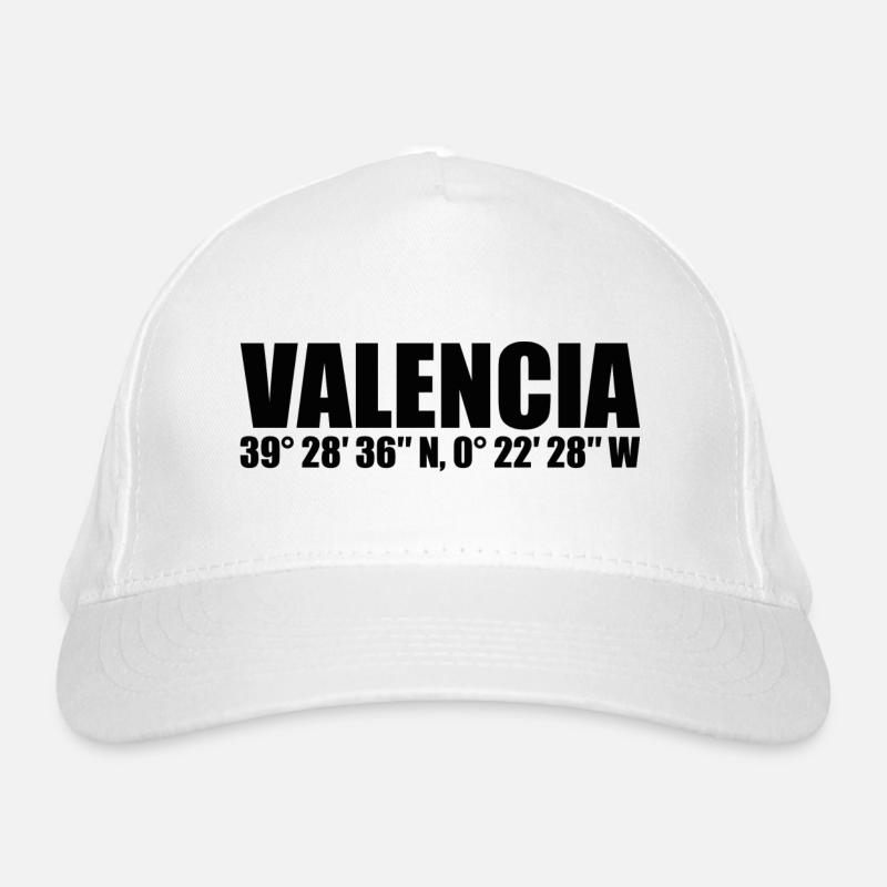 Valencia Coordinates Organic Baseball Cap